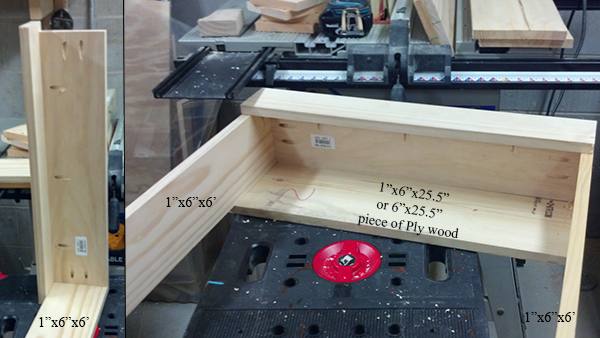 Carpetball Table Plan Step 2